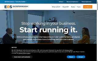 EoS Fitness of Mesa website