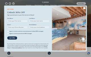 The Wellness Studio website
