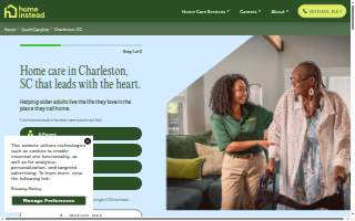 Home Instead of Charleston website