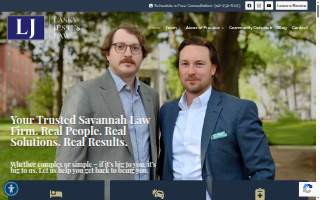 Lasky Justus Law website