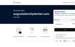 Augusta Family Dental Medical District website
