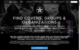 Coven & Claw Salon website