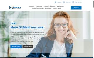 Guardian CPA of Meridian website
