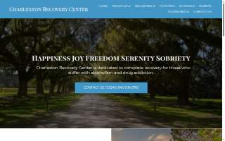 Charleston Recovery Center website
