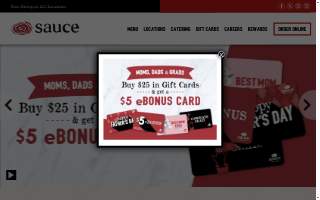The Sauce Boss Co. website
