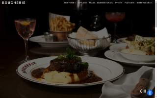 Boucherie West Village website