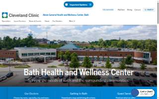 Akron General Health & Wellness Center, Bath website