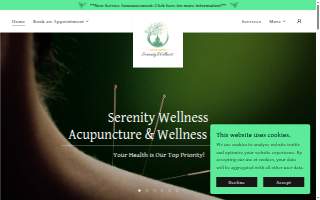 Serenity Wellness LLC website