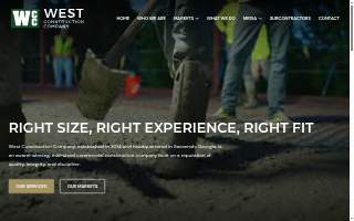 West Construction Company website