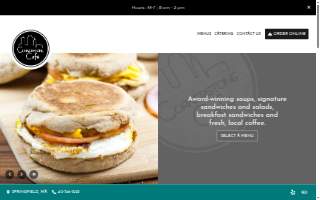 Cornerstone Cafe website
