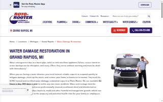 Roto-Rooter Plumbing of Grand Rapids website
