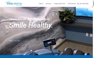Excel Dental website