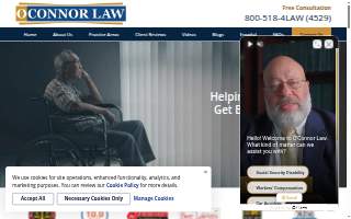 Law Offices of James J. O'Connor website