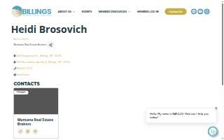 Heidi Brosovich Realtor website