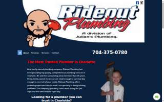 Rideout Plumbing website