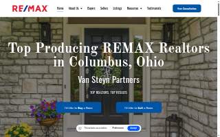 The Van Steyn Partners website
