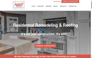 ARRT Construction, LLC website