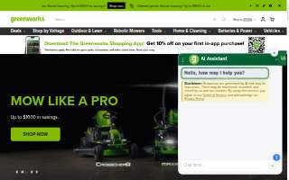 GreenWorks Lawn Care LLC website
