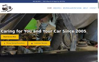 Belly Brothers Auto Tech website
