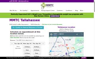 Medical Marijuana Treatment Clinics of Florida website