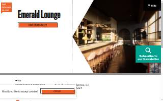 The Emerald Lounge website