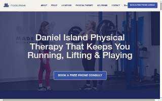 Made 2 Move Physical Therapy - Daniel Island website