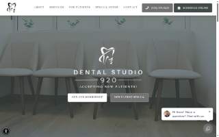 Dental Studio 920 website