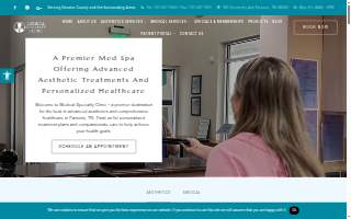 Medical Specialty Clinic website
