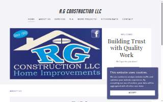 RG Construction Services, LLC website