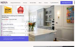 Mega Kitchen and Bath of Washington website