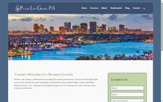 Palmer Law Group website