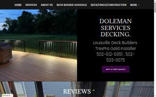 Doleman Services Decking website