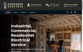 Costas Hatzis Electric Inc. website