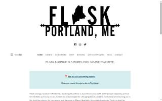 Flask Lounge website