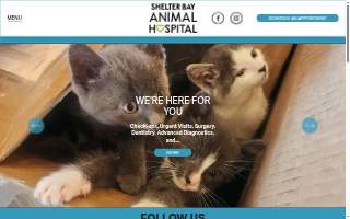 Shelter Bay Animal Hospital of Dearborn website