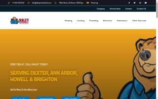 Haley Mechanical - Dexter website
