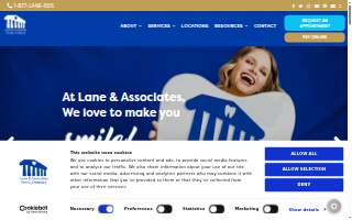 Lane & Associates Family Dentistry - Raleigh Downtown website