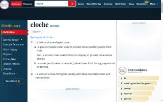 Cloche Coffee website