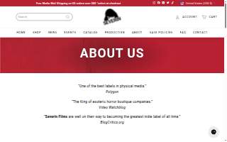 Severin Law Firm website