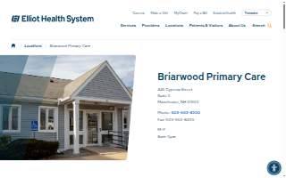 Briarwood Primary Care website