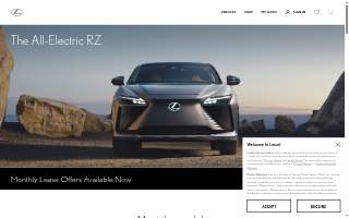 Lexus of Santa Fe website