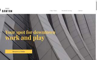Bar Bantam website