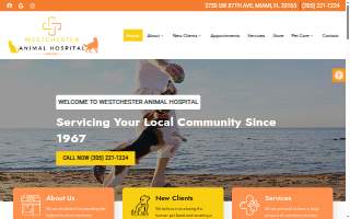Westchester Animal Hospital of Yonkers website