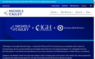 Nichols Family Chiropractic website