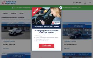 Car-Mart Norman website