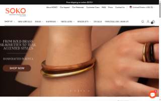 Soko Coffee Company website