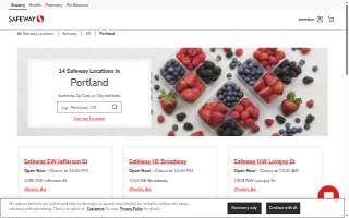 Safeway website