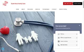 South Knox Family Care website