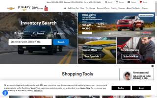 Integrity Chevrolet website