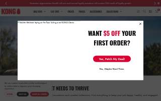 Kong's website